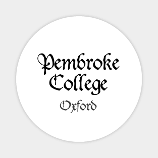 Oxford Pembroke College Medieval University Magnet